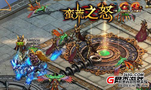 技能PK萝卜玩《蛮荒之怒》全民开战